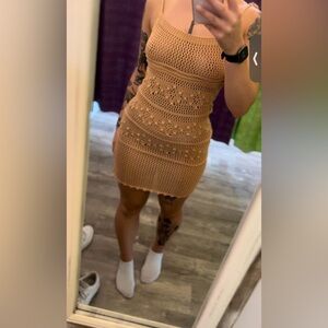 NWOT Crochet cover up